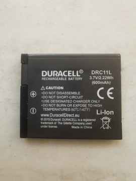 Bateria, akumulator Duracell DRC11L 3,7V2.22Wh 600