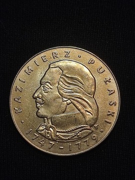 500 złotych 1976 PRL Pułaski Polska wykopki monet