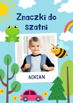 Znaczki do szatni przedszkole żłobek pdf