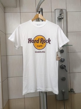 bluzka koszulka t-shirt Hard Rock Cafe Hamburg S M