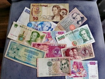 Stare banknoty kolekcjonerskie 