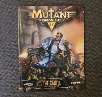 Cartel do Mutant Chronicles 3ed podręcznik RPG 