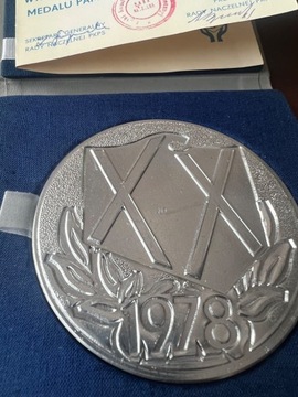 Stary medal polski komitet pomocy społecznej 