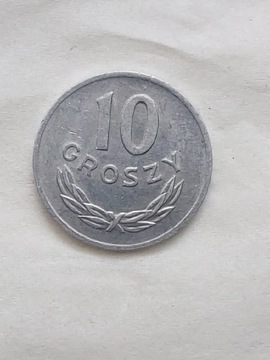 394 Polska 10 groszy, 1976