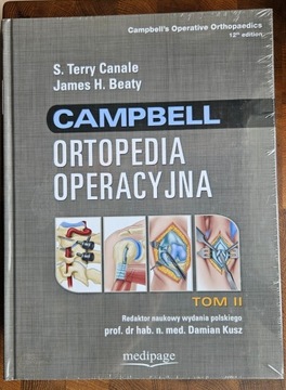 CAMPBELL ORTOPEDIA OPERACYJNA - TOM 2 