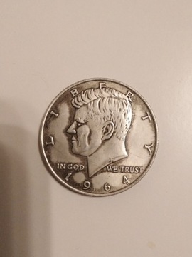 HALF DOLLAR - 1964 r. - J. F. KENNEDY 