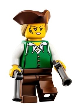 LEGO FIGURKA ROBIN LOOT idea070 21322 piraci +broń