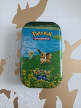 Puszka pokemon zestaw dla poczatkujących 70 kart