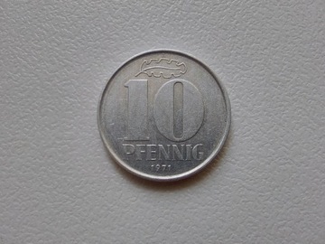 10 fenig NRD 1971 Niemcy