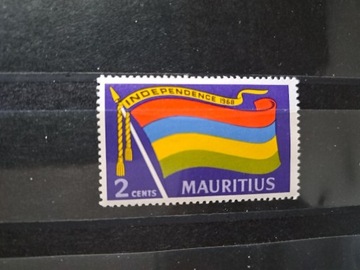 Mauritius Mi 313**czysty Niepodległość 1968r Flaga