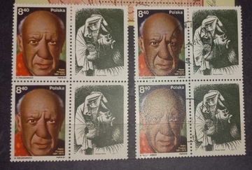 Zestaw znaczków - Picasso - 