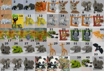 *_* Figurki ZOO 1szt/ 2zł kinder