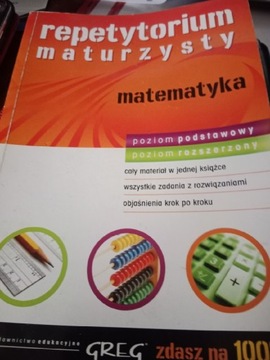  Repetytorium maturzysty matematyka liceum