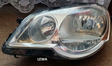 Przednia Lampa Volkswagen Polo IV (polift) Lewa