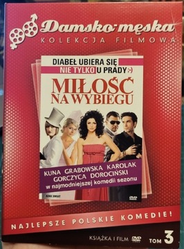 MIŁOŚĆ NA WYBIEGU - płyta DVD - Film z książeczką