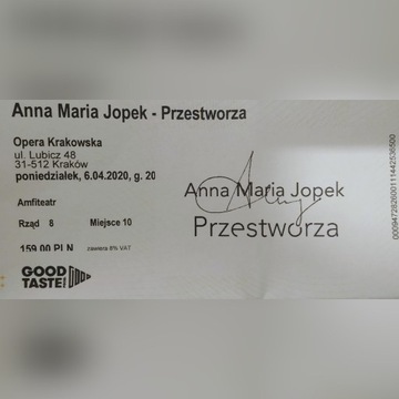 Anna Maria Jopek Przestworza koncert Kraków