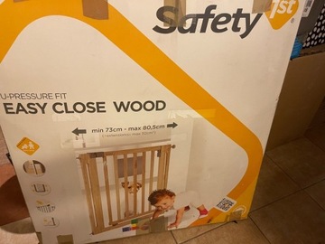  barierka bezpieczeństwa  drewniana 