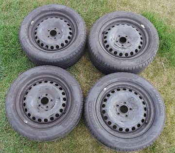 Opony letnie Fulda 205/55R16 +felgi stalowe