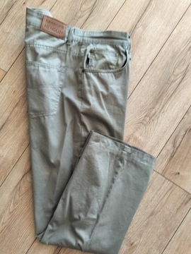 Spodnie męskie XL Henson miękkie elastyczne pas96
