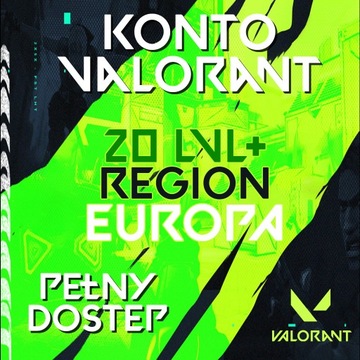 KONTO VALORANT | 20 LVL | RANKED READY| EU| FA