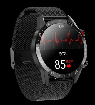 Smartwatch. IP68, EKG, TĘTNO.