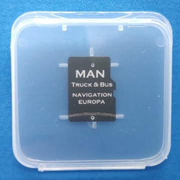 Mapa Europy dla MAN Truck/BUS microSD