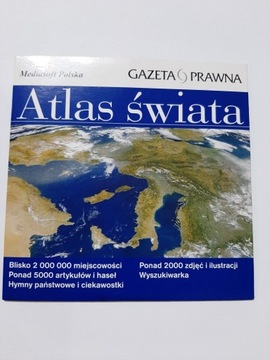 Atlas świata gazeta prawna CD