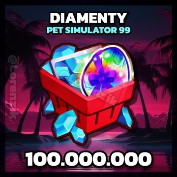 100M GEM (DIAMENTY) | Pet Simulator 99