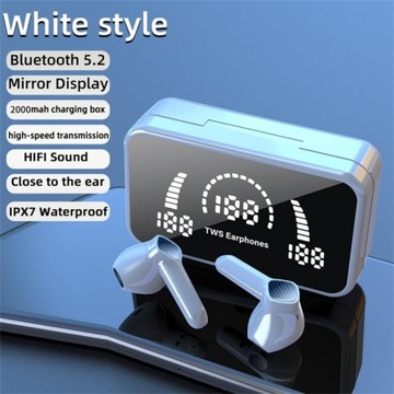 Słuchawki bezprzewodowe DH01 Białe.792871389