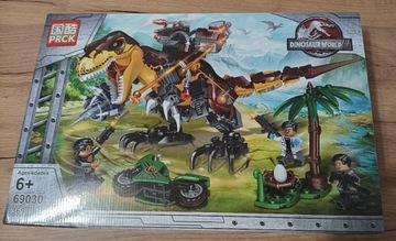 Klocki JURASSIC WORLD typu LEGO Dinozaur 369 el