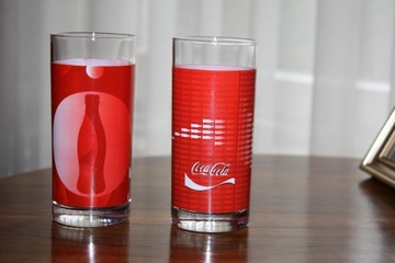 Coca Cola 2003 - szklanki kolekcjonerskie