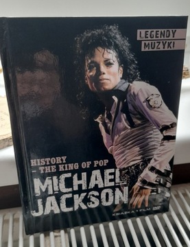Michael Jackson History- the king - DVD,książka 