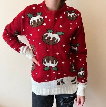 Sweter świąteczny damski S/M