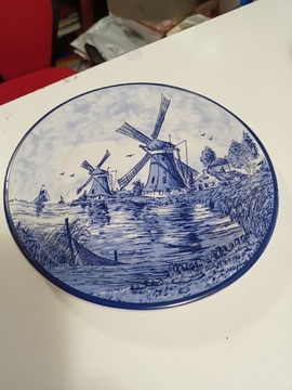 Talerzy z wiatrakiem Delft's talerzyk holenderski