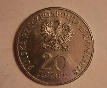 Moneta 20 zł - Maria Konopnicka - 1978 rok