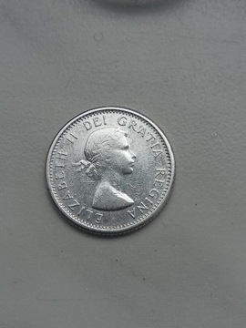 Kanada 10 cent 1962 r srebro 