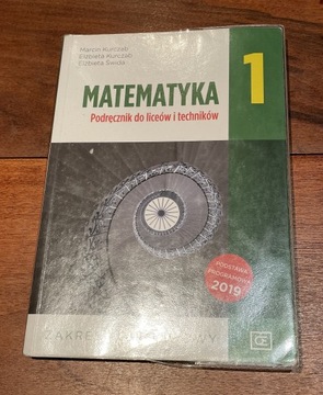 Matematyka 1 - podręcznik do liceum i technikum