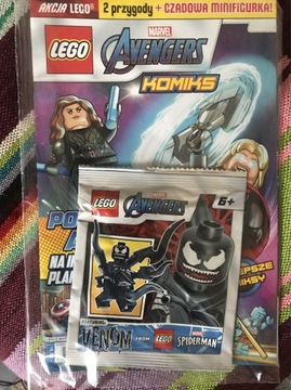 LEGO MARVEL AVENGERS KOMIKS. Figurka Venom