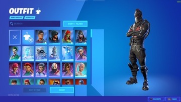 KONTO FORTNITE BLACK KNIGHT SEZON 2 Z EMAIL PSC