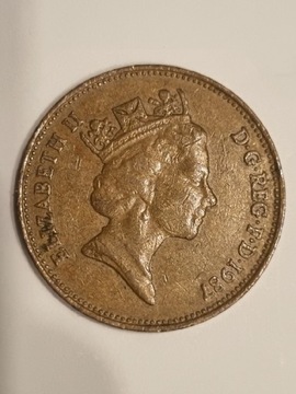 TWO PENCE 1987 ELIZABETH II