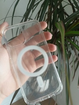 Case/Etui/Obudowa iPhone z MagSafe, akrylowy
