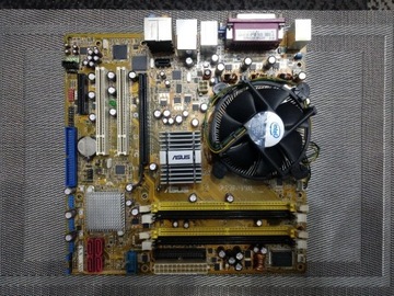 Płyta główna Asus p5b-vm + procesor
