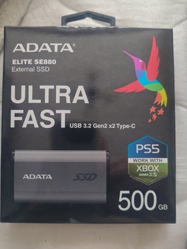Sprzedam Dysk Adata 500G Ultra Fast SSD