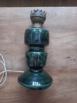 Stara lampka nocna - ceramiczna "Wałbrzych"