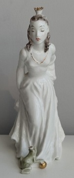 Rosenthal figurka Królowa z żabą. L.F. GRONAU