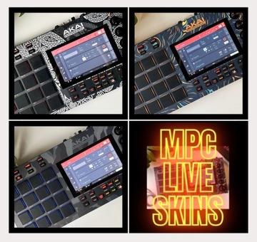 AKAI MPC LIVE SKIN OKLEINA WZORY! 