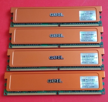 Pamięć RAM DDR2 GEIL 4 x 1GB 