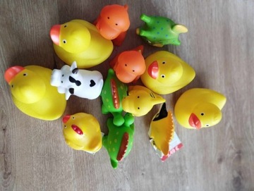 Gumowa kaczka zestaw zabawek outlet