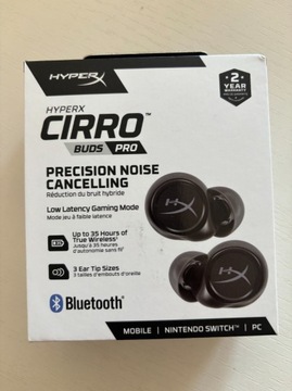 Słuchawki dokanałowe z ANC HyperX Cirro Buds Pro