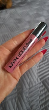 Nyx Cosmetics liquid suede cream lipstick 09 tea